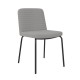 Corey Grey Linen Chair